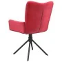 Sillas de comedor giratorias 2 unidades terciopelo rojo tinto von , Essstühle - Ref: Foro24-344814, Preis: 156,02 €, Rabatt: %