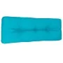 Cojín para sofá de palets tela turquesa 120x40x12 cm de , Cojines para sillas y sofás - Ref: Foro24-360644, Precio: 26,60 €, ...