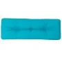 Cojín para sofá de palets tela turquesa 120x40x12 cm de , Cojines para sillas y sofás - Ref: Foro24-360644, Precio: 26,60 €, ...
