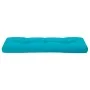 Cojín para sofá de palets tela turquesa 120x40x12 cm de , Cojines para sillas y sofás - Ref: Foro24-360644, Precio: 26,60 €, ...