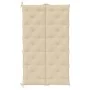 Cojín de banco de jardín tela Oxford beige 180x(50+50)x7 cm de , Cojines para sillas y sofás - Ref: Foro24-315031, Precio: 55...
