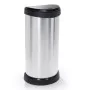 Curver Papelera de pedal Deco Ovalado Plateado 40L de , Cubos de la basura y papeleras - Ref: Foro24-443825, Precio: 76,56 €,...