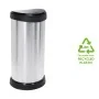 Curver Papelera de pedal Deco Ovalado Plateado 40L de , Cubos de la basura y papeleras - Ref: Foro24-443825, Precio: 76,56 €,...