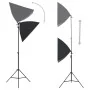 Kit de estudio fotográfico con luces softbox y fondo de , Flashes e iluminaciones de estudio - Ref: Foro24-3055059, Precio: 1...