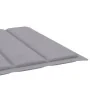 Tumbona de jardín con cojín madera maciza de acacia by , Loungers - Ref: Foro24-3061330, Price: 203,20 €, Discount: %