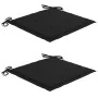 Sillas de jardín con cojines 2 uds madera maciza acacia y acero de , Sillas de jardín - Ref: Foro24-3061495, Precio: 259,15 €...
