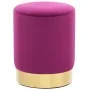 Taburete de terciopelo morado y dorado by , Folding stools and chairs - Ref: Foro24-249837, Price: 41,22 €, Discount: %