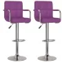 Taburetes de cocina 2 unidades cuero sintético morado von , Küchenhocker - Ref: Foro24-334601, Preis: 118,99 €, Rabatt: %