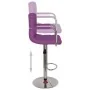 Taburetes de cocina 2 unidades cuero sintético morado von , Küchenhocker - Ref: Foro24-334601, Preis: 118,99 €, Rabatt: %