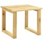 Tumbona de jardín con mesa y cojín de madera de pino impregnada von , Liegen - Ref: Foro24-3065962, Preis: 179,37 €, Rabatt: %