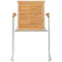 Sillas de jardín 4 unidades con cojines madera maciza teca de , Sillas de jardín - Ref: Foro24-3078558, Precio: 539,07 €, Des...