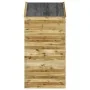 Cobertizo de herramientas con puerta madera pino 107x107x220 cm de , Cobertizos - Ref: Foro24-318193, Precio: 412,79 €, Descu...
