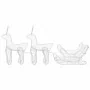 Renos y trineo de Navidad con malla 648 LED de , Luces de Navidad - Ref: Foro24-289974, Precio: 102,54 €, Descuento: %