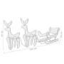 Renos y trineo de Navidad con malla 648 LED de , Luces de Navidad - Ref: Foro24-289974, Precio: 102,54 €, Descuento: %