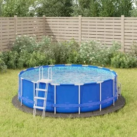 Tapiz de suelo piscina geotextil de poliéster gris claro Ø366cm by , Pool covers - Ref: Foro24-94217, Price: 31,62 €, Discoun...