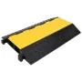 Rampas protectoras de cables con 2 canales goma 90 cm de , Señales de carretera y tráfico - Ref: Foro24-150966, Precio: 102,2...