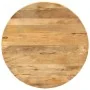 Mesa de comedor madera maciza de mango y acero 110x78 cm de , Mesas de cocina y de comedor - Ref: Foro24-338454, Precio: 245,...