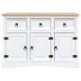 Aparador Corona Range de pino mexicano blanco 132x43x78 cm de , Aparadores - Ref: Foro24-282634, Precio: 341,50 €, Descuento: %