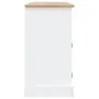 Aparador Corona Range de pino mexicano blanco 132x43x78 cm de , Aparadores - Ref: Foro24-282634, Precio: 341,50 €, Descuento: %