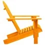 Silla de jardín Adirondack madera maciza de abeto naranja de , Sillas de jardín - Ref: Foro24-315878, Precio: 83,49 €, Descue...