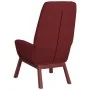 Sillón de relax con taburete tela rojo tinto by , Armchairs - Ref: Foro24-3097879, Price: 160,51 €, Discount: %