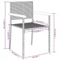 Juego de comedor para jardín 7 piezas negro von , Gartensets - Ref: Foro24-3099416, Preis: 441,47 €, Rabatt: %