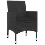 Set comedor de jardín 7 pzas y cojines ratán sintético y vidrio de , Conjuntos de jardín - Ref: Foro24-3099688, Precio: 515,3...
