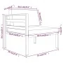 Set muebles de jardín 4 pzas y cojines aluminio gris antracita de , Conjuntos de jardín - Ref: Foro24-3107776, Precio: 523,33...
