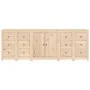 Aparador de madera maciza de pino 230x35x80 cm by , Sideboards - Ref: Foro24-3114084, Price: 401,39 €, Discount: %
