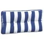 Cojines para palés 7 piezas tela a rayas azul y blanco de , Cojines para sillas y sofás - Ref: Foro24-3188918, Precio: 205,19...