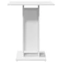 Mesa de bistró de madera contrachapada blanco 60x60x75 cm de , Mesas de cocina y de comedor - Ref: Foro24-802102, Precio: 47,...