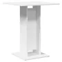 Mesa de bistró de madera contrachapada blanco 60x60x75 cm de , Mesas de cocina y de comedor - Ref: Foro24-802102, Precio: 47,...