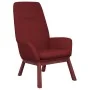 Sillón de relax de tela color rojo tinto by , Armchairs - Ref: Foro24-341391, Price: 127,70 €, Discount: %