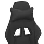 Silla gaming de masaje y reposapiés cuero sintético negro by , Gaming chairs - Ref: Foro24-345419, Price: 127,10 €, Discount: %