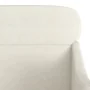 Sillón de terciopelo color crema 63x76x80 cm de , Sillones - Ref: Foro24-351443, Precio: 89,78 €, Descuento: %