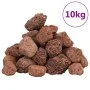 Rocas volcánicas rojas 10 kg 3-5 cm de , Decoración de acuarios - Ref: Foro24-155313, Precio: 33,13 €, Descuento: %
