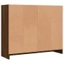 Aparador madera de ingeniería color roble marrón 91x28x75 cm de , Aparadores - Ref: Foro24-823015, Precio: 102,66 €, Descuent...