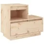 Mesita de noche madera maciza de pino 60x34x51 cm de , Mesitas de noche - Ref: Foro24-814374, Precio: 71,23 €, Descuento: %