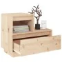 Mesita de noche madera maciza de pino 60x34x51 cm de , Mesitas de noche - Ref: Foro24-814374, Precio: 71,23 €, Descuento: %