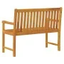 vidaxL Banco de jardín 110 cm madera maciza acacia de , Bancos de jardín - Ref: Foro24-316610, Precio: 144,73 €, Descuento: %