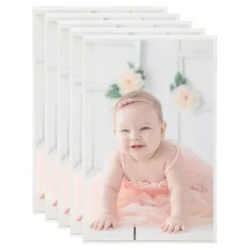 Marcos de foto collage de mesa 5 uds plateado MDF 13x18cm by , Photo frames - Ref: Foro24-332158, Price: 12,60 €, Discount: %