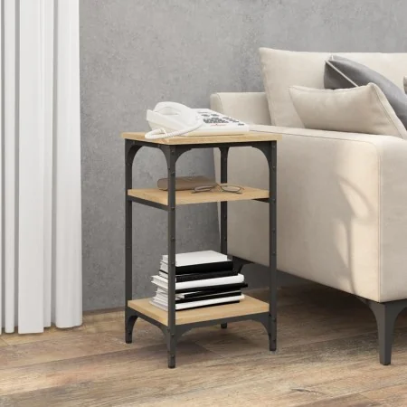 Mesa auxiliar madera contrachapada roble Sonoma 35x30x60 cm by , Side tables - Ref: Foro24-825803, Price: 45,12 €, Discount: %