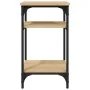 Mesa auxiliar madera contrachapada roble Sonoma 35x30x60 cm by , Side tables - Ref: Foro24-825803, Price: 45,12 €, Discount: %