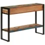 Mesa consola madera maciza reciclada 110x30x76 cm de , Mesas auxiliares - Ref: Foro24-348158, Precio: 206,91 €, Descuento: %