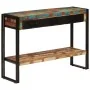 Mesa consola madera maciza reciclada 110x30x76 cm de , Mesas auxiliares - Ref: Foro24-348158, Precio: 206,91 €, Descuento: %
