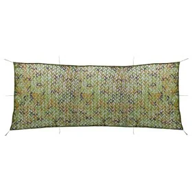 Red de camuflaje con bolsa de almacenamiento verde 1,5x5 m de , Equipamiento de protección para caza y tiro - Ref: Foro24-135...