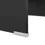 Soporte para TV/Elevador monitor cristal negro 40x25x11 cm de , Muebles TV - Ref: Foro24-244134, Precio: 61,81 €, Descuento: %