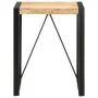 Mesa de comedor madera maciza de mango rugosa 60x60x75 cm de , Mesas de cocina y de comedor - Ref: Foro24-321592, Precio: 171...