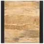 Mesa de comedor madera maciza de mango rugosa 60x60x75 cm de , Mesas de cocina y de comedor - Ref: Foro24-321592, Precio: 171...