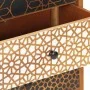 Aparador con estampado madera maciza de mango 90x30x70 cm de , Aparadores - Ref: Foro24-247916, Precio: 303,67 €, Descuento: %